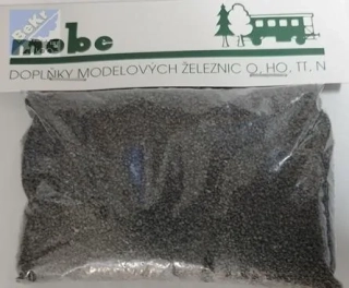 Mobe 532032 Štěrk tmavě šedý jemný, cca 170g 