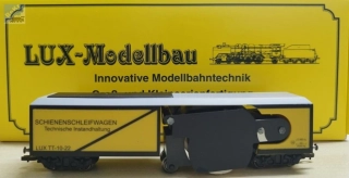 LUX-Modellbau 9735 Rotační čistící, brousící a leštící vůz na koleje, analog/digitál DCC