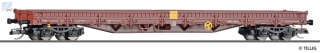 Tillig 18141 Plošinový, nízkostěnný 4-osý vůz Res-x 679.1 s klanicemi DB AG