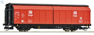 Roco 6680027 Uzavřený 2-osý vůz Hbbillns s posuvnými stěnami DB Cargo