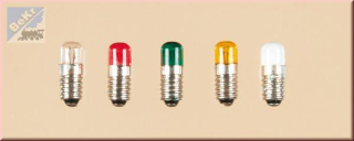 Auhagen 55751 Žárovka, závit, červená, cylindr E 5,5 16V 0,05A