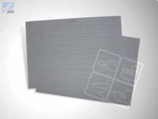 Igra model 121024š Střešní krytina eternit šedý, stavebnice Laser Cut