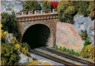 Auhagen 13277 2 portály tunelu pro dvě koleje stavebnice