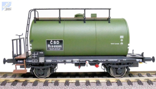 Exact-train 20644 Cisterna 2-osá Uh/Rt s brzdařskou plošinou ČSD