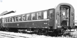 Igra model 97110023 Lehátkový 4-osý vůz 2. tř., Bac 4dv. Depo-Praha ČSD